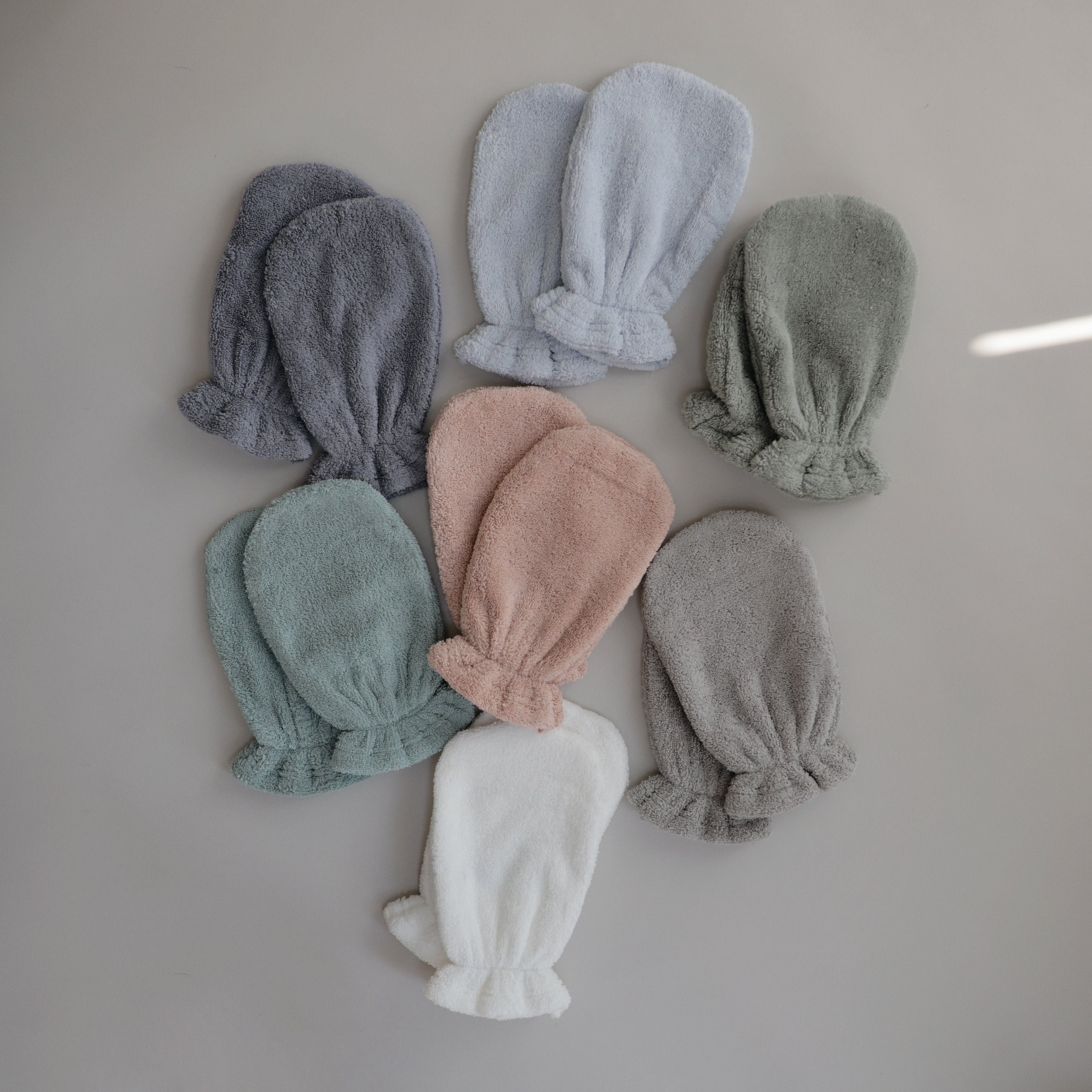 Image of Organic Cotton Bath Mitt 2-Pack